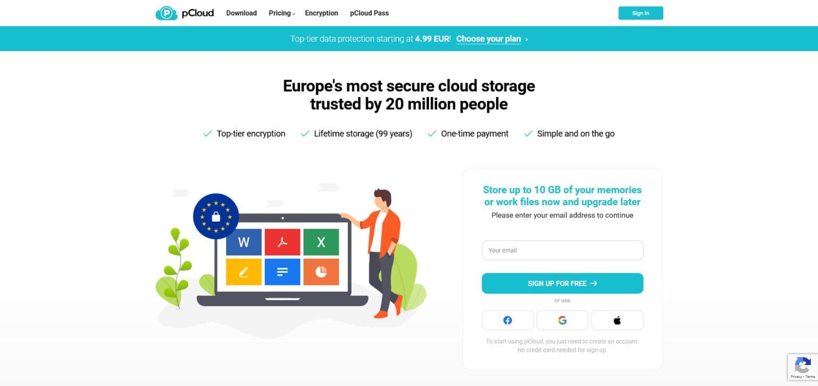 pCloud: Protejează-ți Fișierele cu Stocare Sigură în Cloud – Primește 10 GB Gratuit! ☁️🔐 25 prestariservicii.com screenshot 2024 10 02 at 17 26 43 pcloud file security made simple pcloud